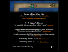 Tablet Screenshot of insideastarfilledsky.net